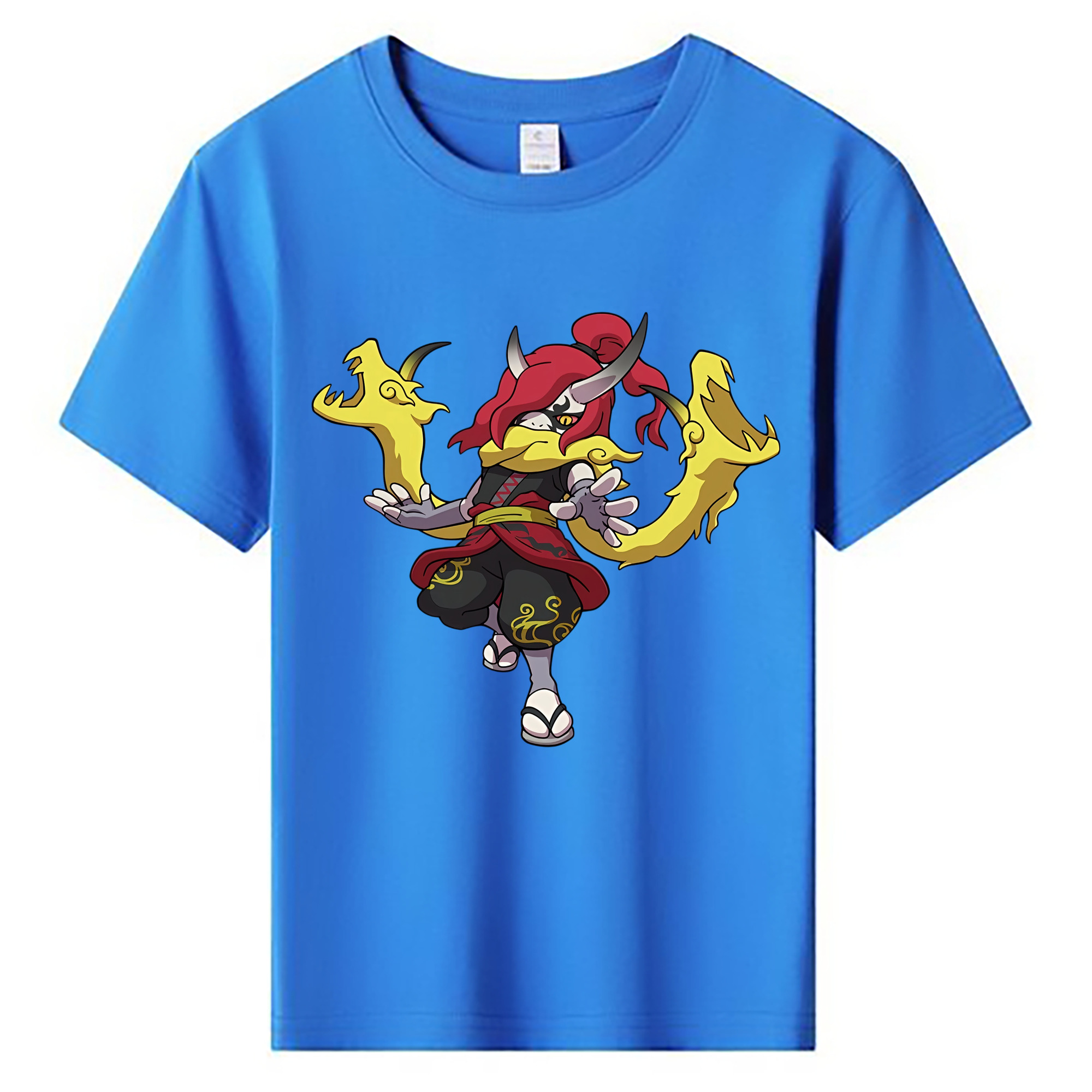 （画像用） 妖怪ウォッチ Yo-kai Watch 綿100％キッズTシャツ（フロントプリント）